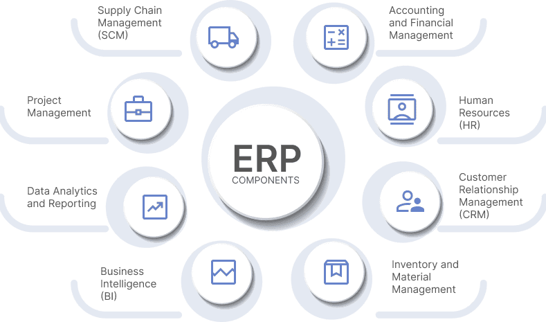 Components of ERP